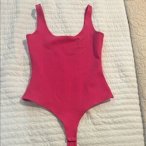 Womens size small hot pink bodysuit